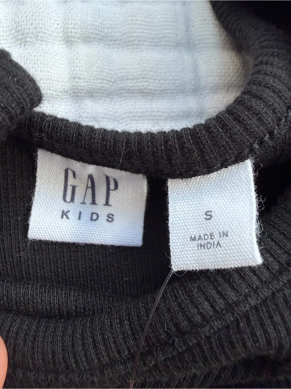Gap Kids Girls Dress Size 6-7 NWT Black Ribbed Tulle Polka Dot Party Dress